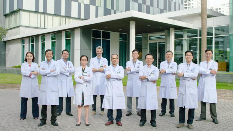 Đội ngũ y bác sĩ tại Bệnh viện FV