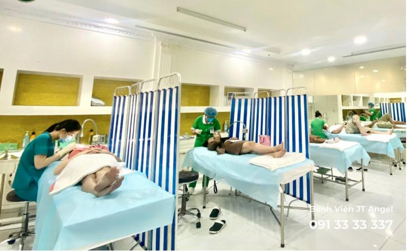 Không gian hiện đại tại Bệnh Viện thẩm Mỹ JT Angel