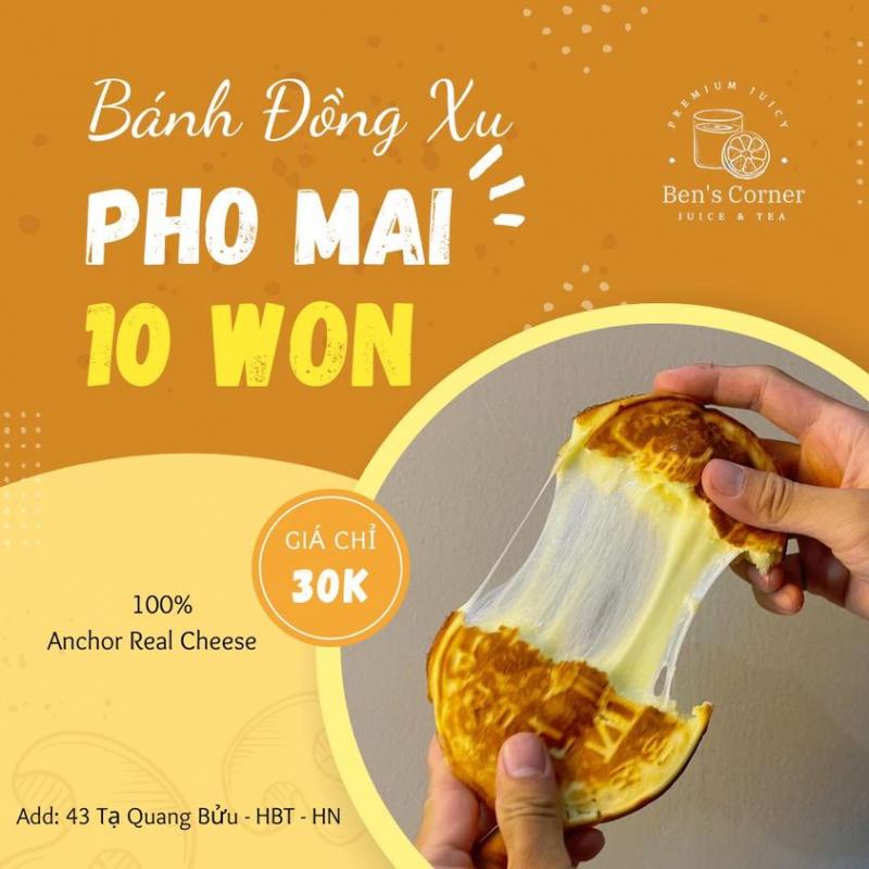 Bánh đồng xu tại Ben's Corner Juice & Tea