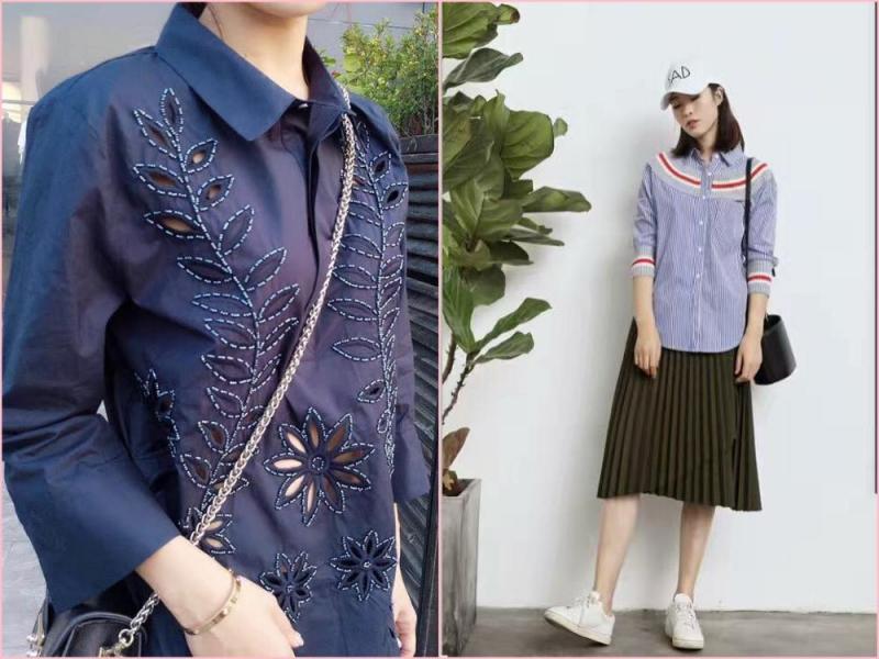 Bạn có thể tìm thấy đủ loại váy áo họa tiết thêu tay tại Béo Ngố