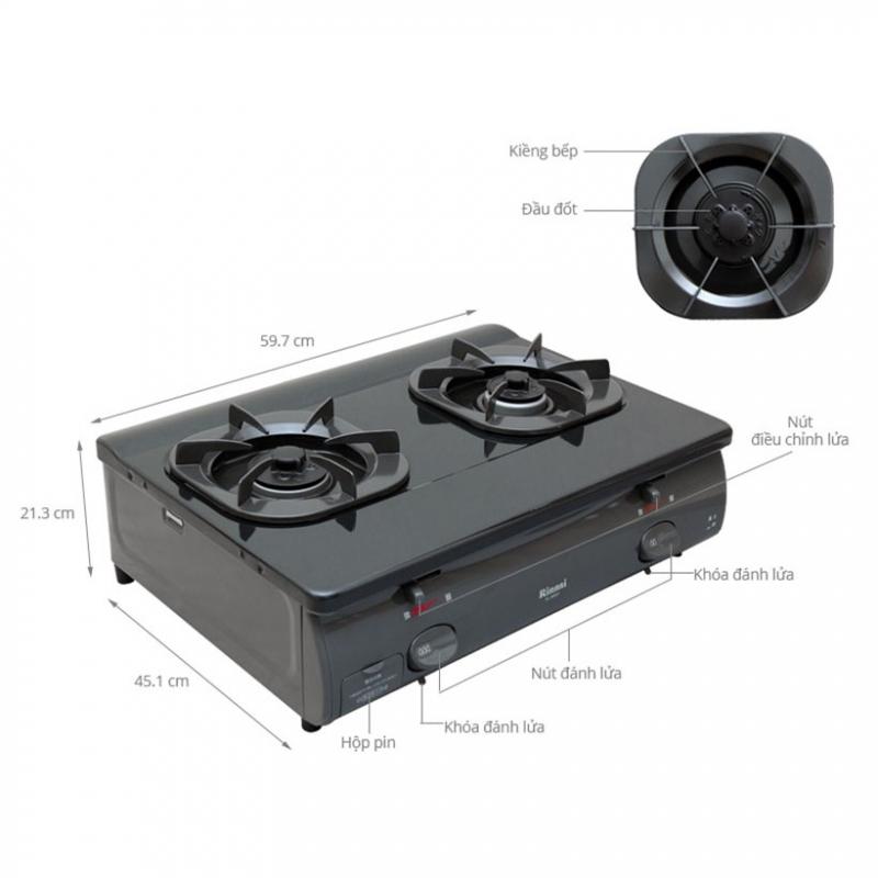 Bếp gas RINAI RV-4680G