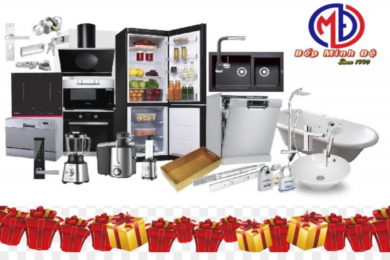 Những phần quà hấp dẫn khi mua các sản phẩm tại Bếp Minh Đệ