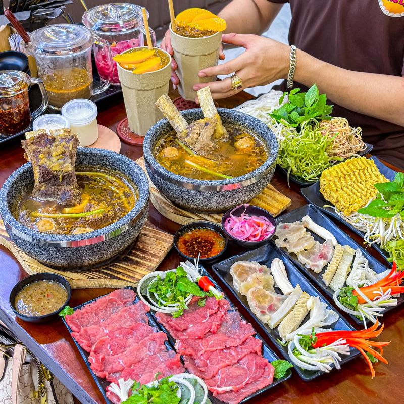 Bếp Ông Lập - Bún Bò Thố Đá & Lẩu Bò Nhúng Mắm Ruốc