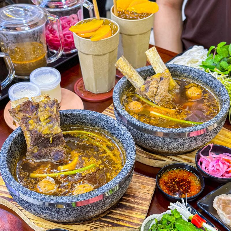 Bếp Ông Lập - Bún Bò Thố Đá & Lẩu Bò Nhúng Mắm Ruốc