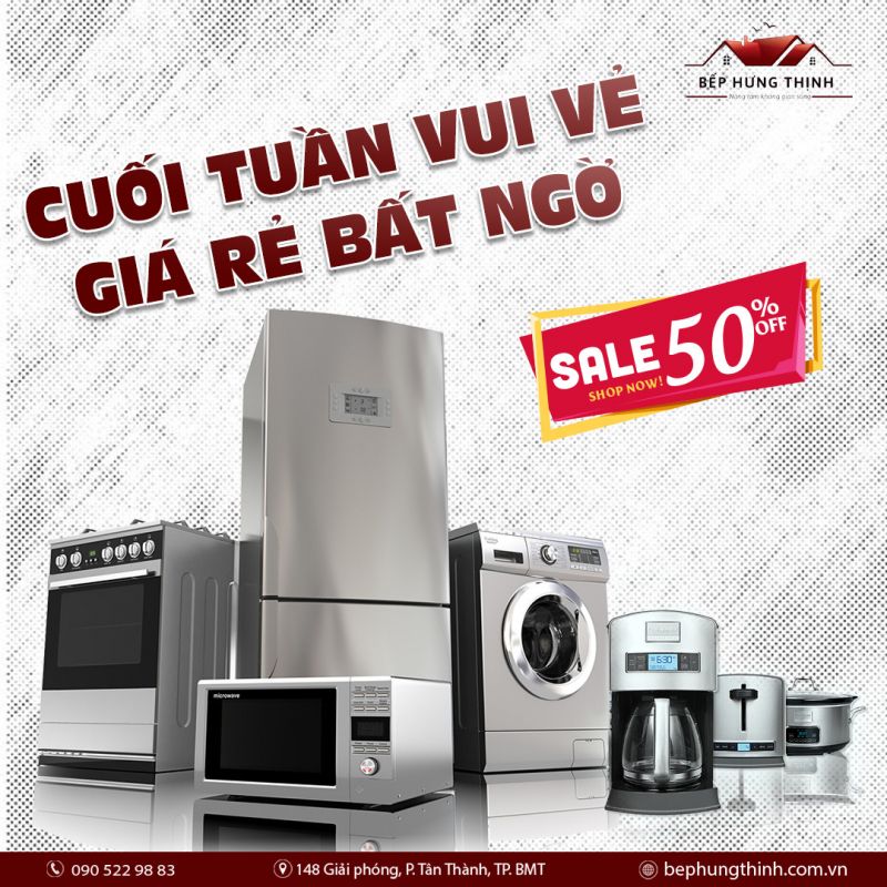 Bếp từ bếp ga Hưng Thịnh BMT