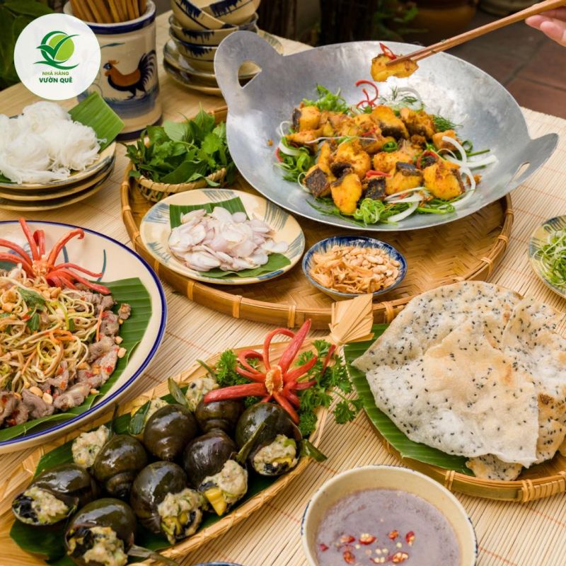 Bếp Vườn Quê - Lợn Mán Mẹt 6 Món