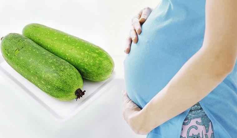 Bí đao là lựa chọn hoàn hảo cho bà bầu trong những ngày nóng nực của thời tiết mùa hè, bí đao có tính mát, giúp bà bầu thanh nhiệt cho cơ thể