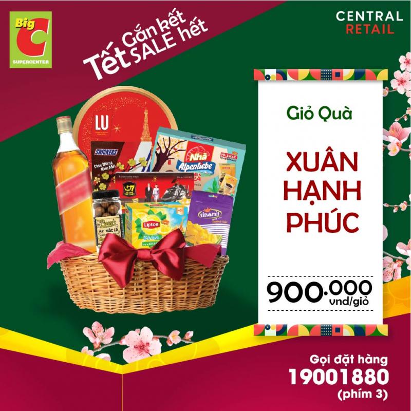 Giỏ quà Tết tai Big C