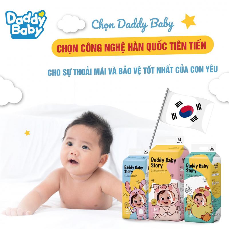Bỉm Daddy Baby Story phiên bản Việt Nam
