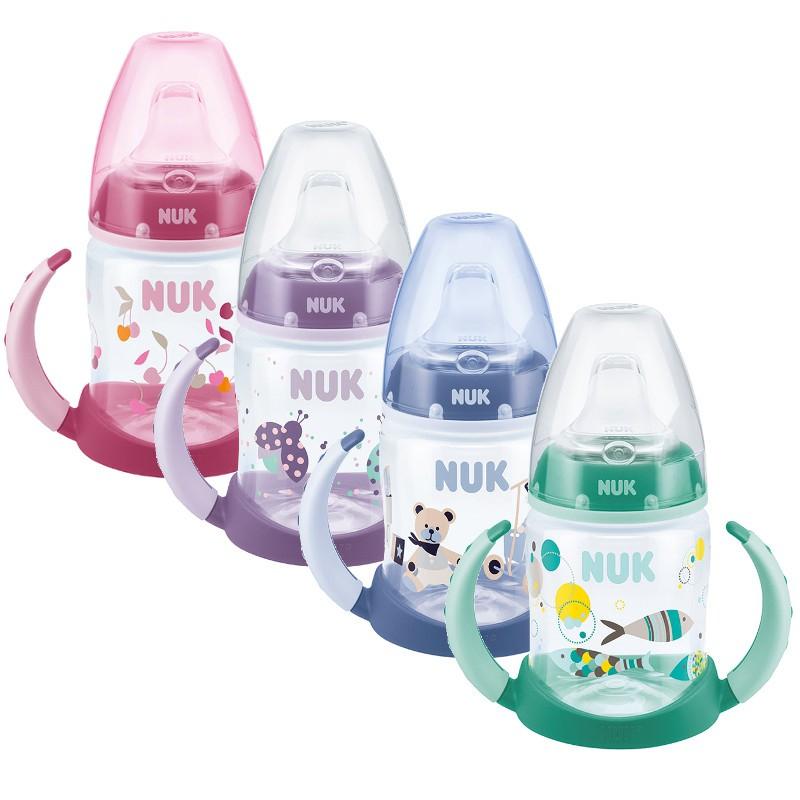 Họa tiết bình sữa Nuk dễ thương