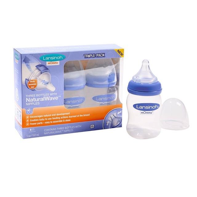Bình sữa PP Plus Lansinoh Momma