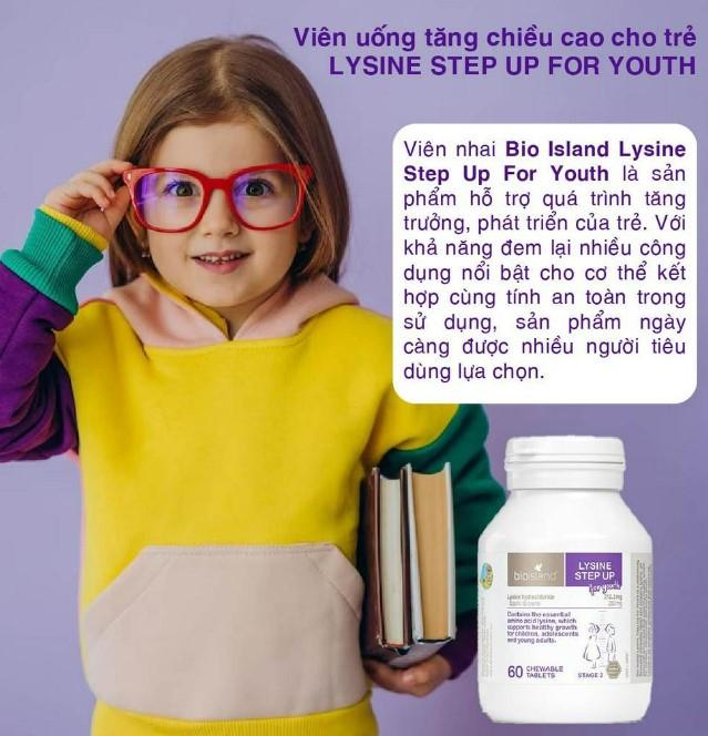 Bioisland Lysine Step Up For Youth