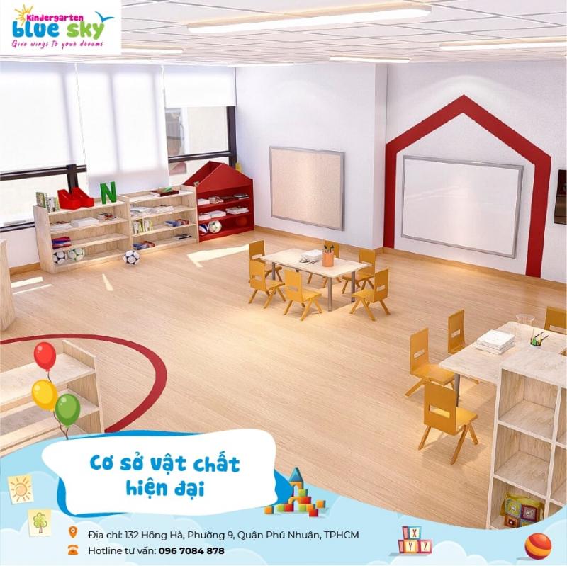 Blue Sky Orchard Parkview là trường Mầm non uy tín và chất lượng nhất tại Quận Phú Nhuận với cơ sở vật chất hiện đại