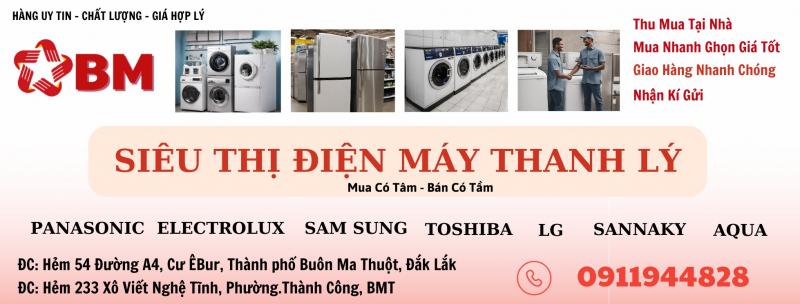 BM - Siêu thị điện máy thanh lý Buôn Mê