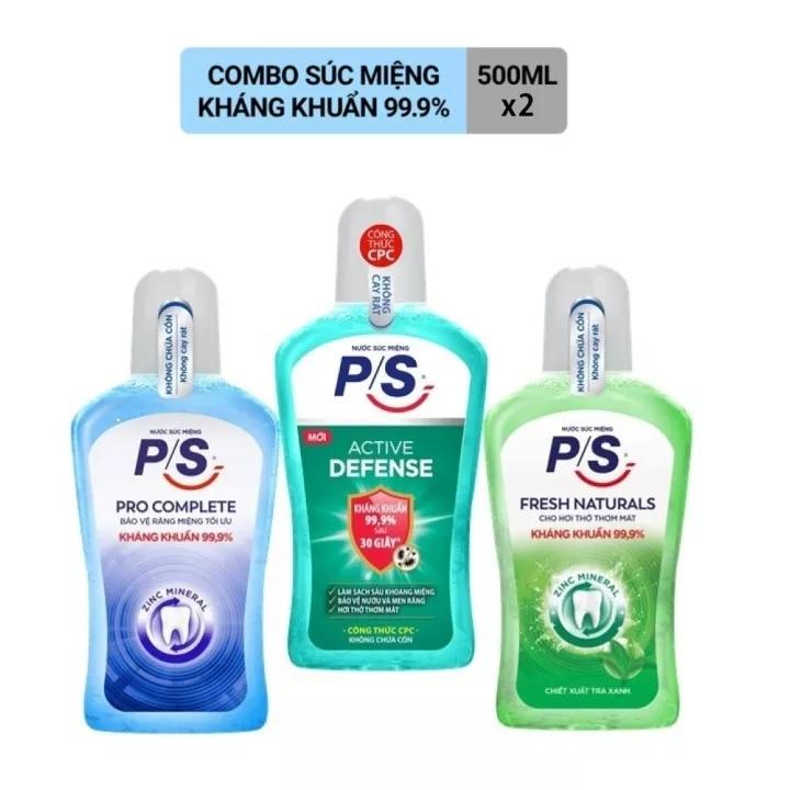 Nước súc miệng P/S chuyên gia kháng khuẩn