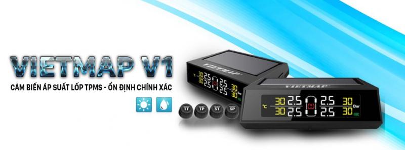 Bộ Cảm Biến Áp Suất Lốp Vietmap Model V1