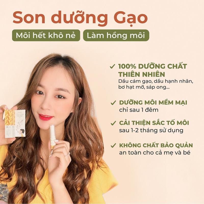 Bộ chăm sóc môi xinh (Son Lụa + Son Dưỡng)