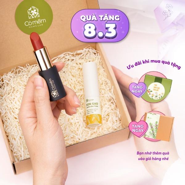 Bộ chăm sóc môi xinh (Son Lụa + Son Dưỡng)
