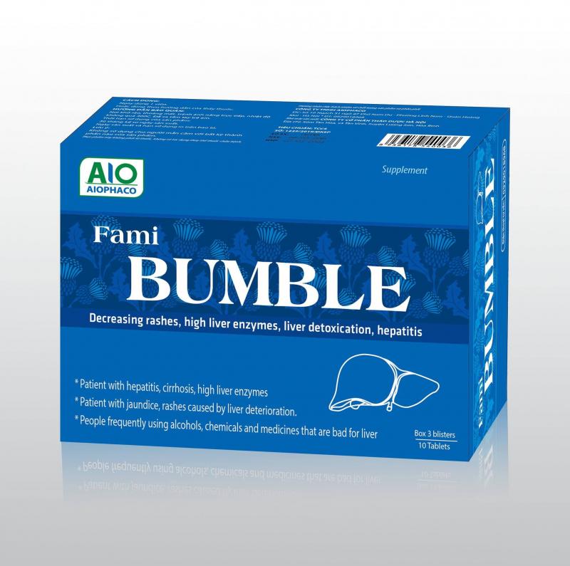 Bổ gan Goldwings Bumble thanh nhiệt thải độc gan