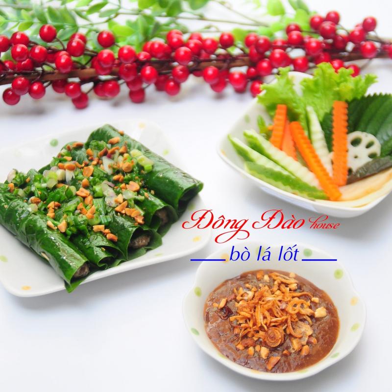 Bò lá lốt Đông Đào House