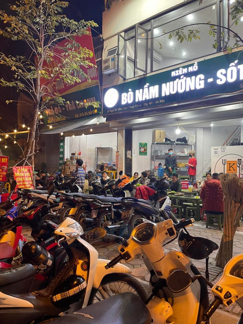 Bò Nầm Nướng Sốt Me Kiên Kồ