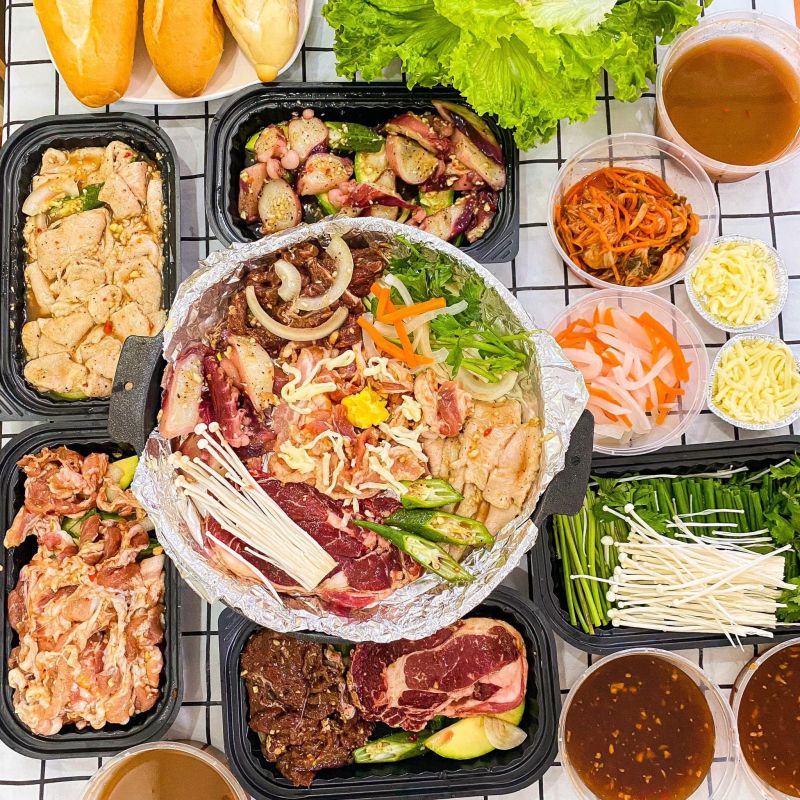 Bò Nầm Nướng Sốt Me Kiên Kồ