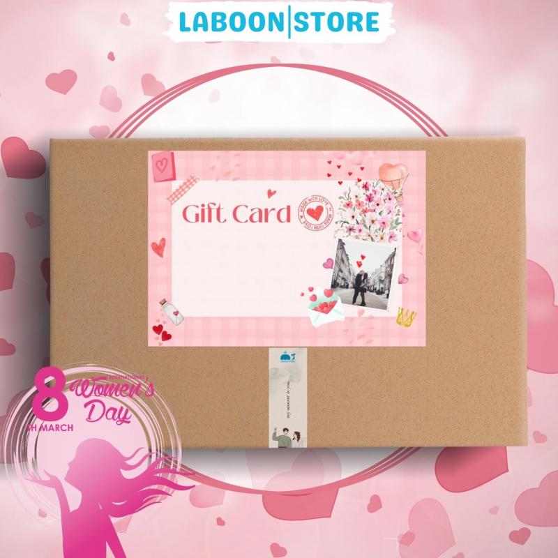 Bộ quà tặng túi chườm bụng nóng lạnh đa năng Laboon, phiên bản gift box 1000ml