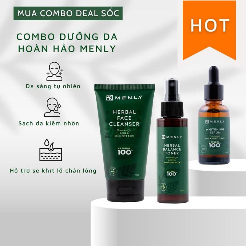 Bộ sản phẩm chăm sóc da mặt  M.E.N.L.Y