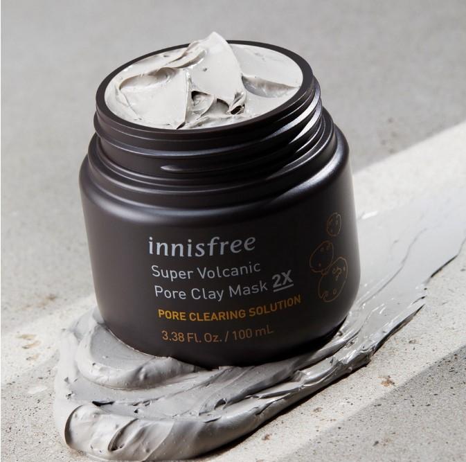 Bộ sản phẩm chăm sóc và se khít lỗ chân lông innisfree Jeju Volcanic Pore 2X