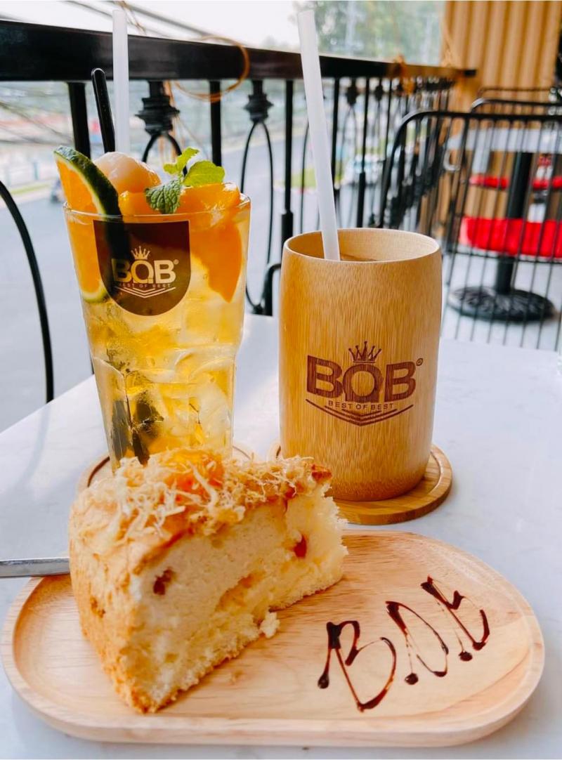 B.O.B Coffee.