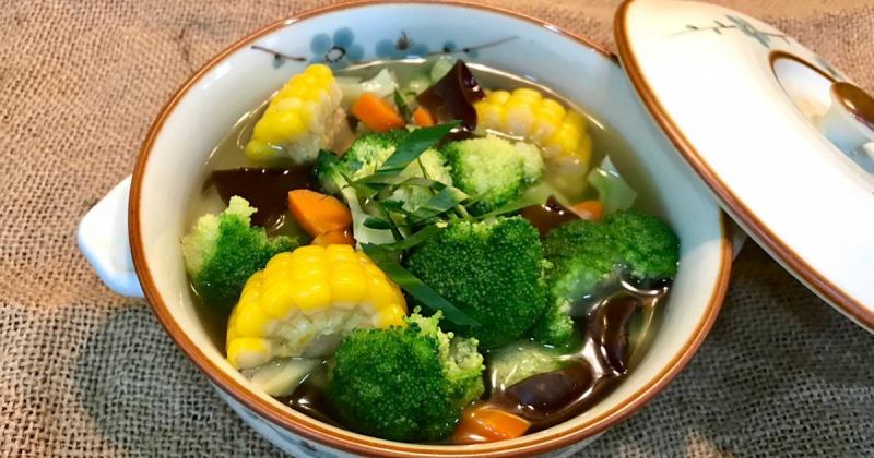 Rau củ màu xanh đậm
