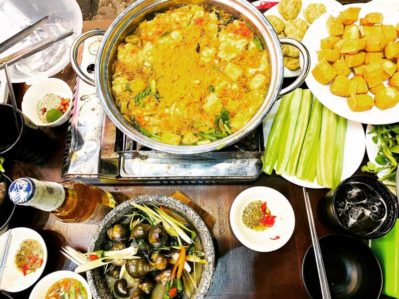 Bống + Lẩu Cua Đồng