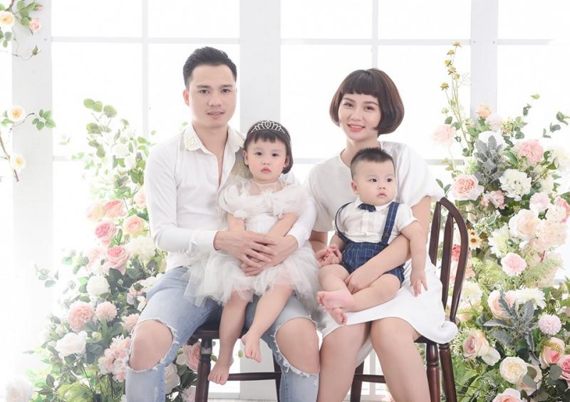 Ở Bông Studio mỗi bộ ảnh gia đình là một chủ đề về phong cách, về màu sắc