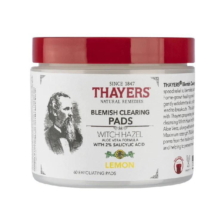 Bông tẩm nước hoa hồng không cồn Thayers BHA