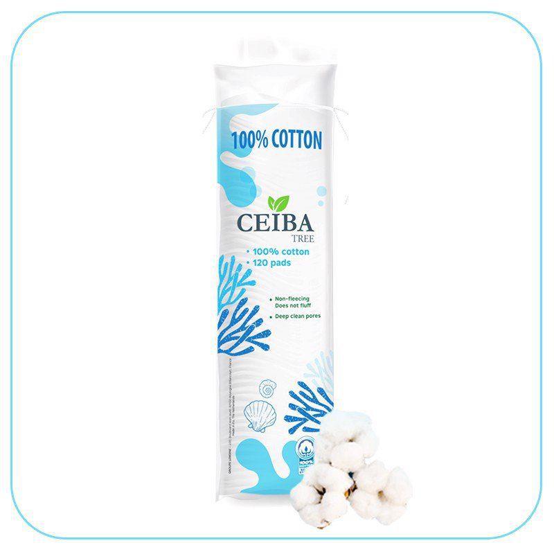 Bông tẩy trang Ceiba 100% Cotton