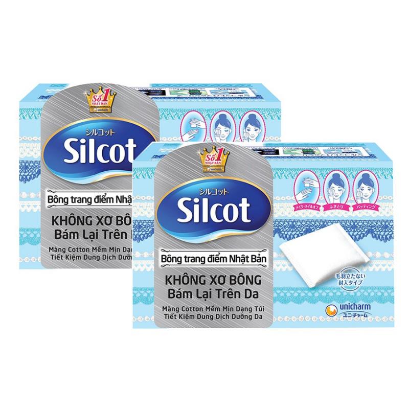 Bông trang điểm (bông tẩy trang) Silcot