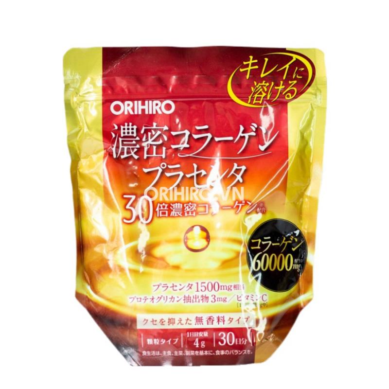 Bột Collagen Orihiro nhau thai heo 60000mg