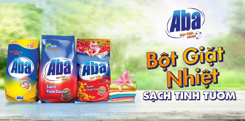Bột giặt nhiệt Aba