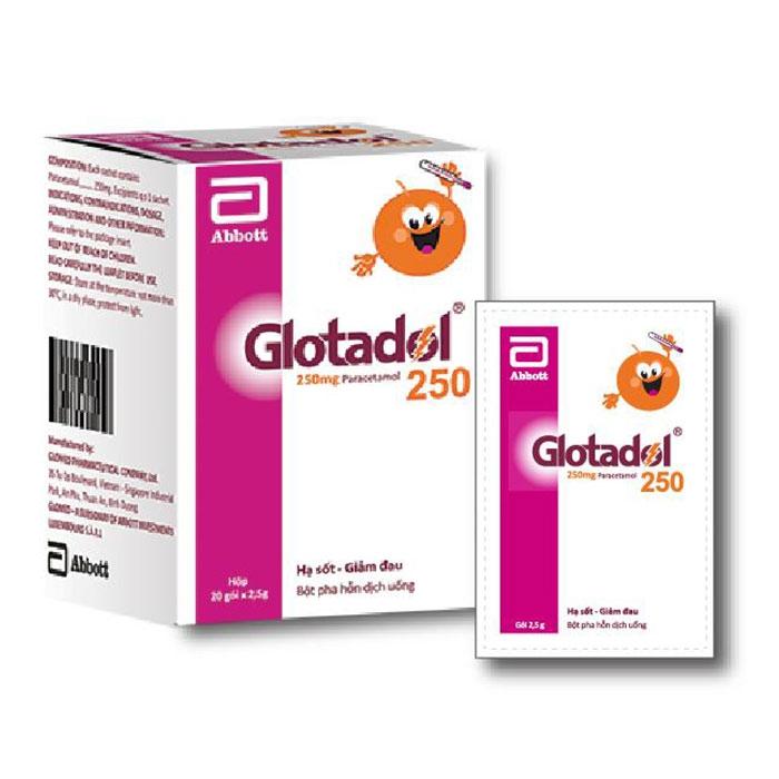 Bột Glotadol 250mg Abbott
