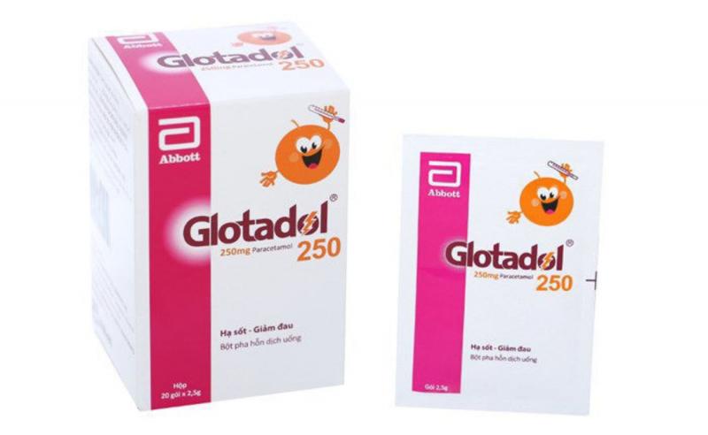 Bột Glotadol 250mg Abbott