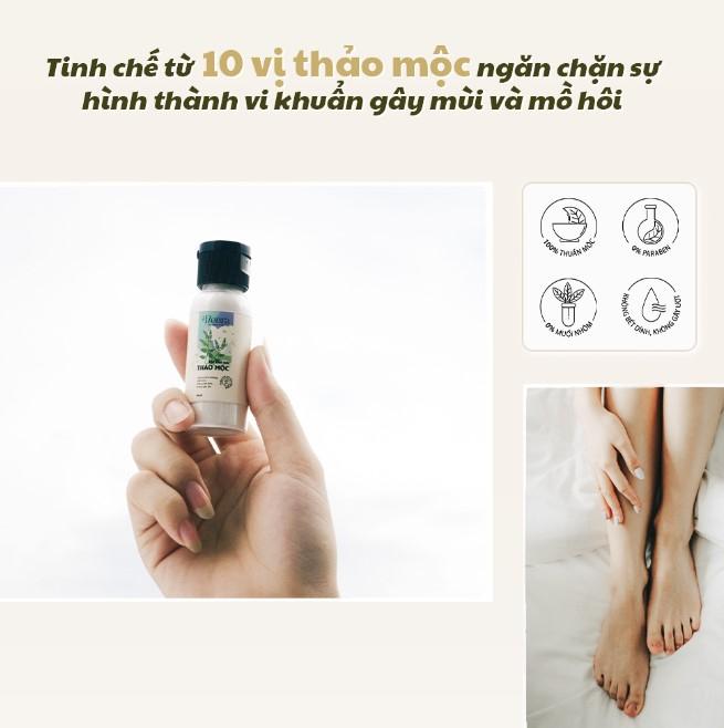 Bột khử mùi thảo mộc Fleura