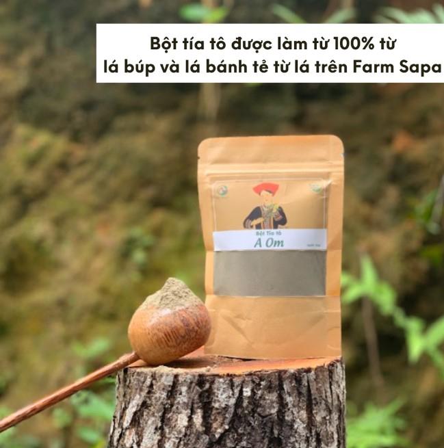 Bột tía tô tím A Om Natural