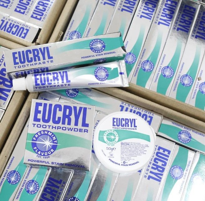 Bột trắng răng Eucryl Toothpowder