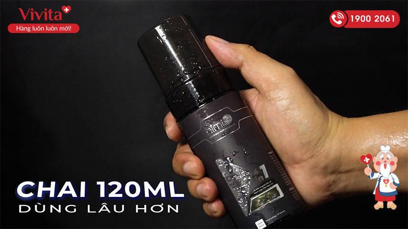 Bọt vệ sinh vùng kín nam giới Himiz Cool Nature 4in1
