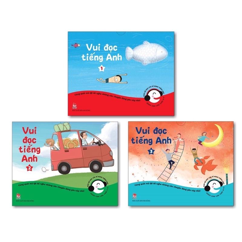 Boxset 10 cuốn: Vui đọc tiếng Anh_giúp bé học các kĩ năng tiếng Anh_Dành cho lứa tuổi 5-7