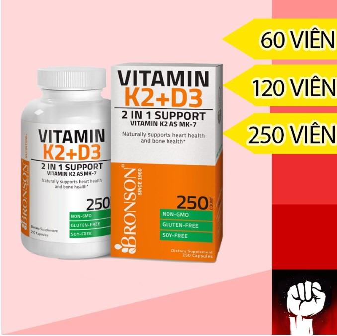 Bronson Vitamin K2 + D3