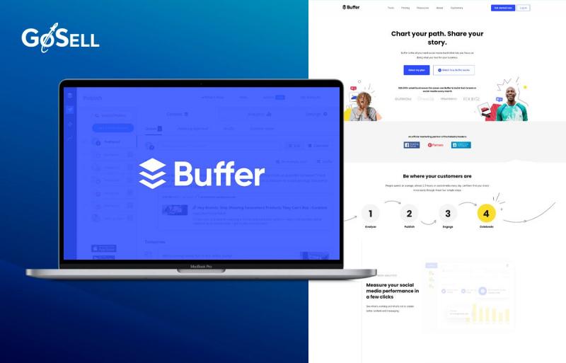 Buffer - Phần mềm quản lý fanpage ngoại nhập