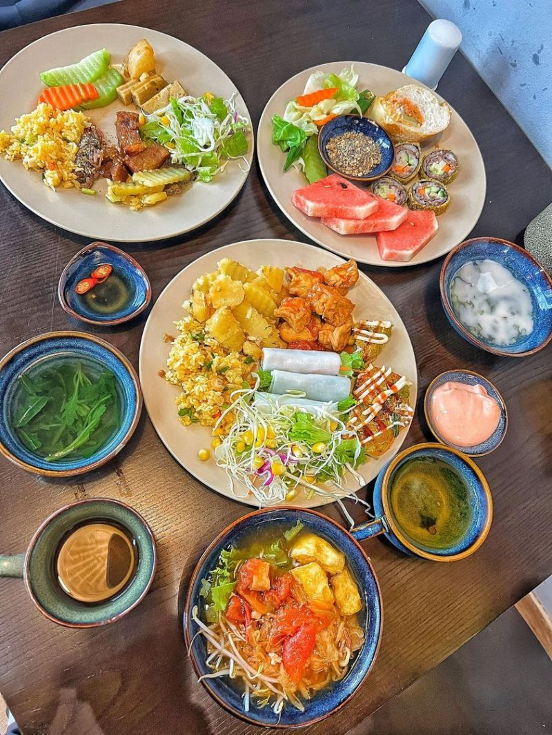 ﻿﻿Buffet Chay Hạnh Phúc