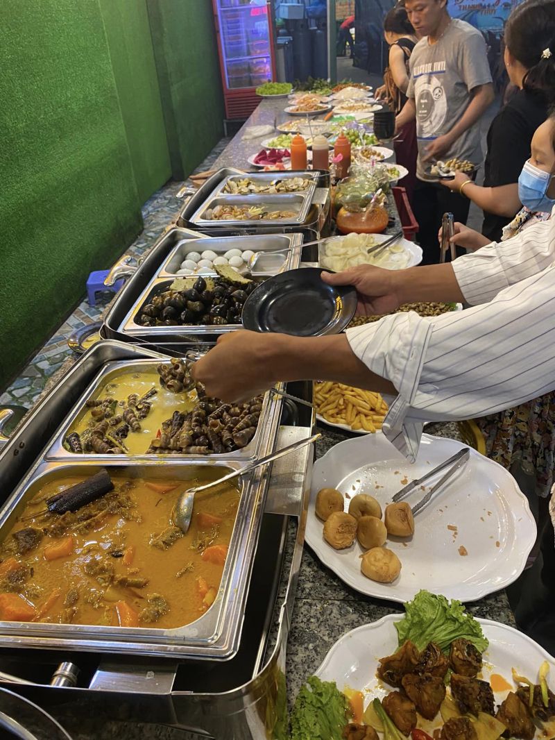 Buffet Hải Sản Cần Giuộc