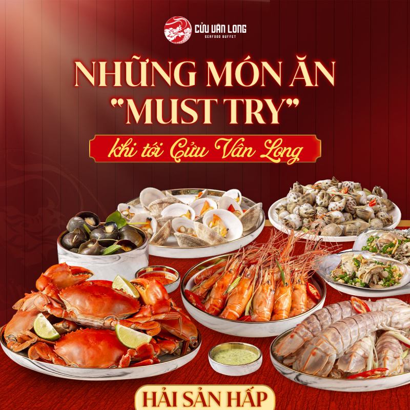 Buffet Hải Sản Cửu Vân Long